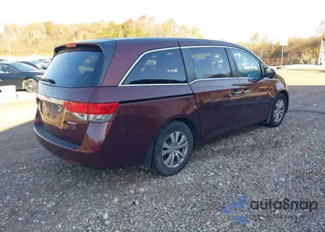 2016 Honda Odyssey Se from USA, damaged, VIN 5FNRL5H30GB117955